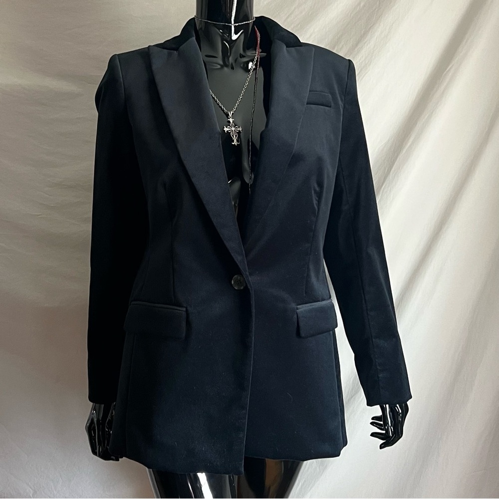 J. Crew velvet blazer